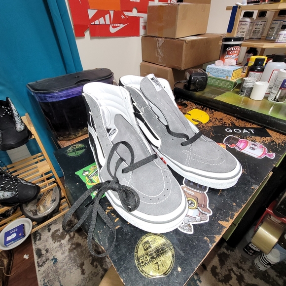 Vans old school Sk8 high mens size 9 - Picture 4 of 9